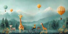 Safari Adventure Wallpaper Mural