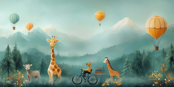 Safari Macerası Poster Duvar Kağıdı - Sample