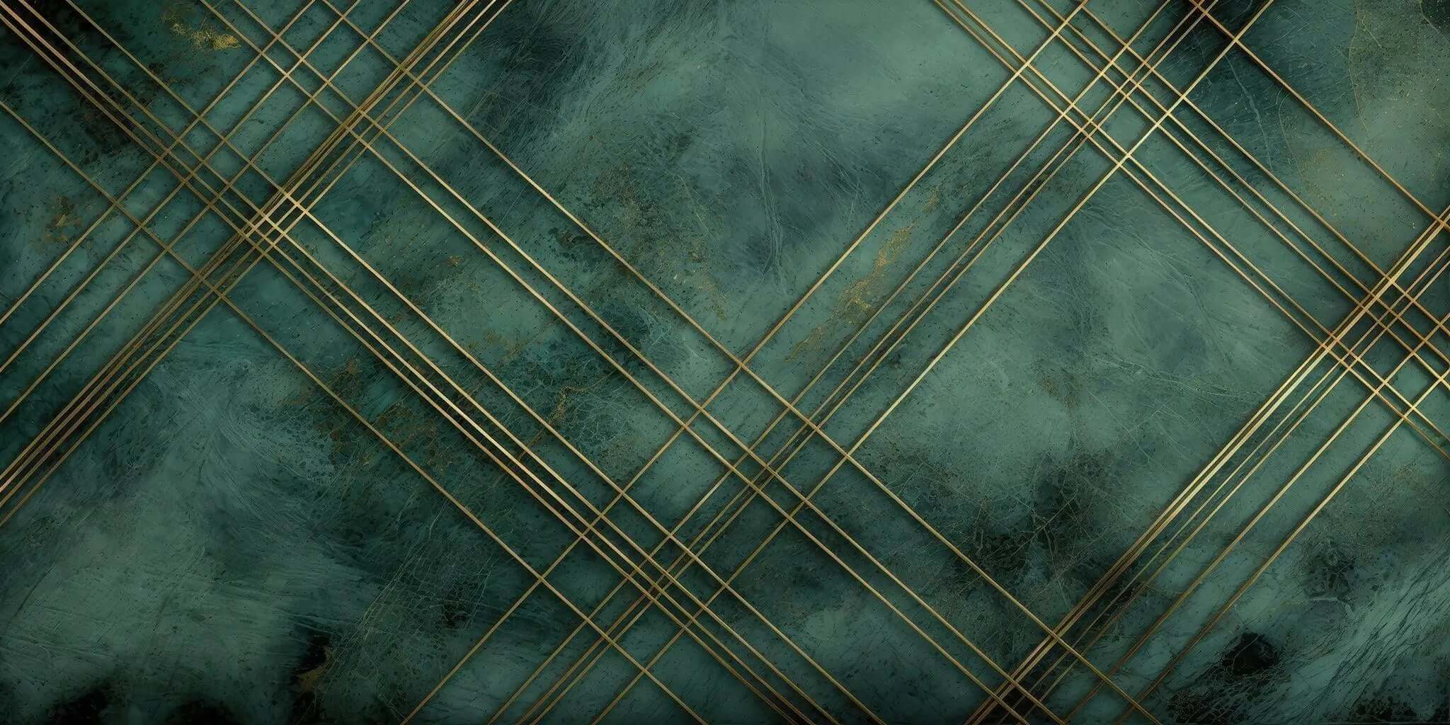 Art Deco Geometrik Poster Duvar Kağıdı