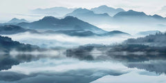 Mountain Landscape Wallpaper Mural
