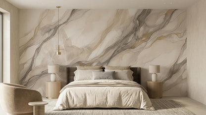 Abstract Beige wallpaper for Bedroom