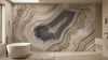 Agate Slice Illusion Wallpaper