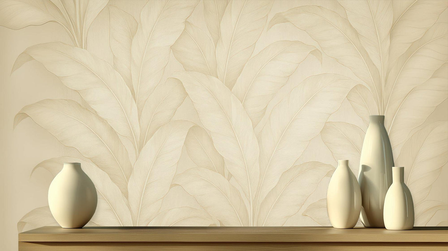 Contemporary Beige wallpaper for Bedroom