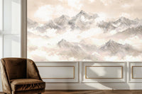 Contemporary Beige wallpaper for Bedroom
