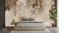 Contemporary Beige wallpaper for Bedroom