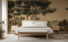 Contemporary Beige wallpaper for Bedroom