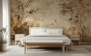 Contemporary Beige wallpaper for Bedroom