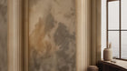 Contemporary Beige wallpaper for Bedroom