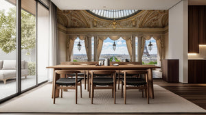 Contemporary Beige wallpaper for Dining Room