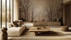 Contemporary Beige wallpaper for Living Room