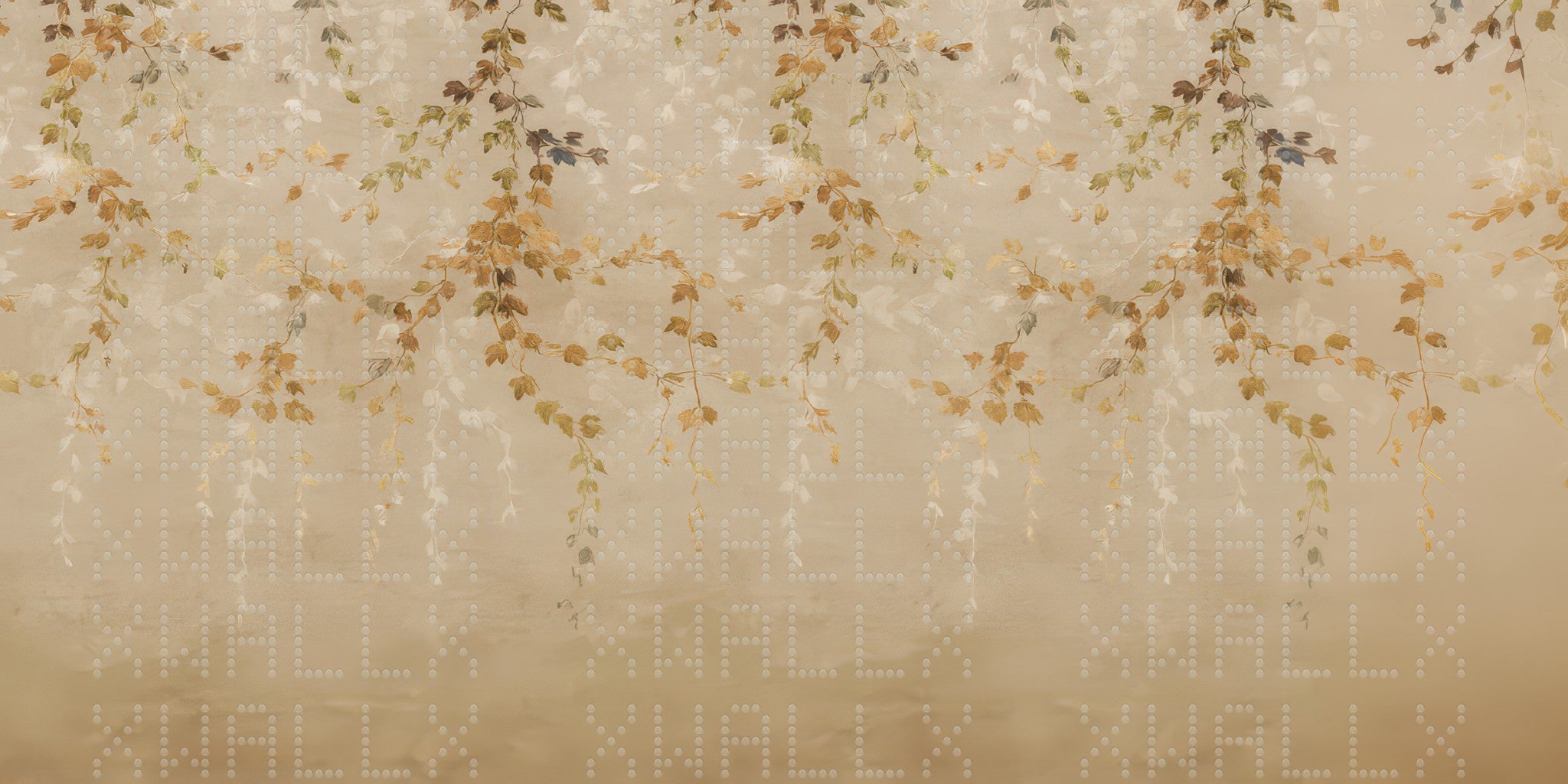 Ethereal Floral Cascade Wallpaper