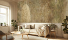 warm Copper Textured Earthy tones Brown wallpaper mural for a professional office wall