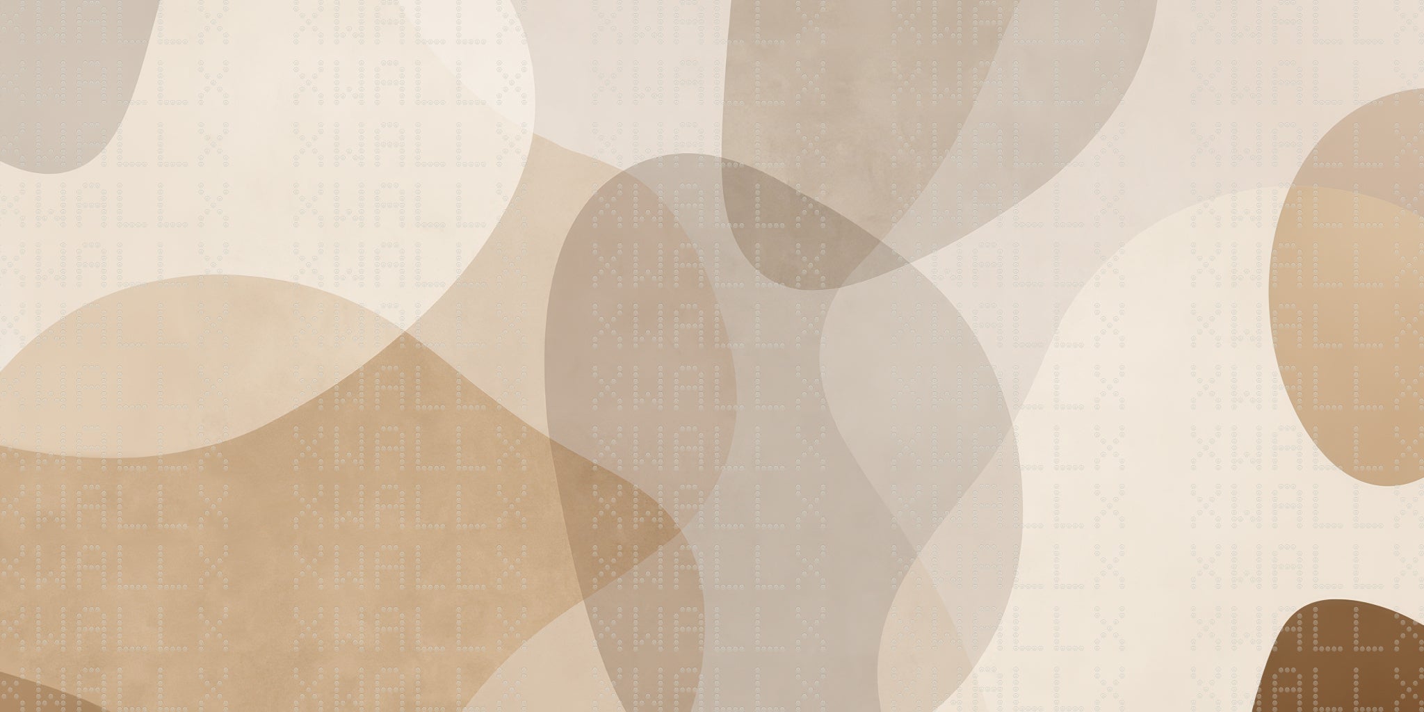 Fluid Earth Tones Wallpaper