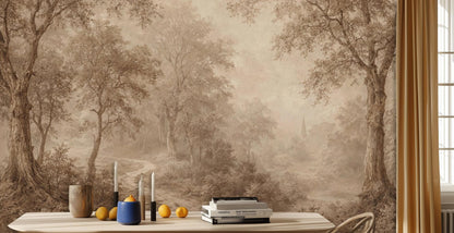 Rustic Beige wallpaper for Bedroom