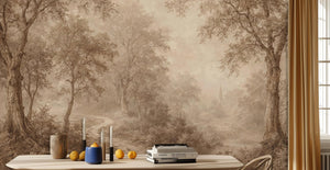 Rustic Beige wallpaper for Bedroom