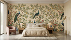 Vintage Beige wallpaper for Bedroom