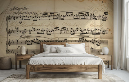 Vintage Beige wallpaper for Bedroom