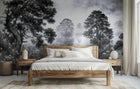 Contemporary Black & White wallpaper for Bedroom