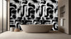 Dynamic Brushstroke Abstract Wallpaper
