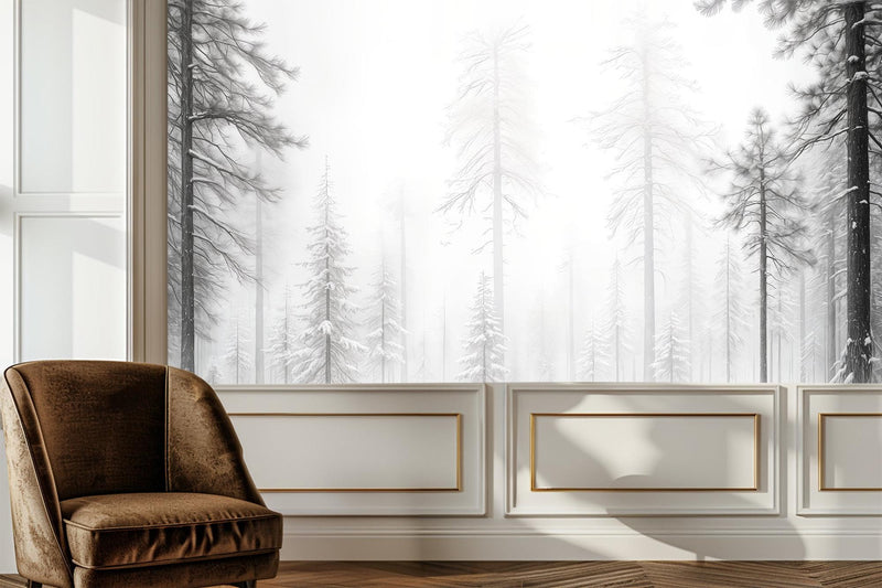 Modern Black & White wallpaper for Bedroom