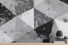 Modern Black & White wallpaper for Living Room