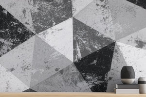 Modern Black & White wallpaper for Living Room