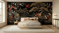Art Deco Black wallpaper for Bedroom