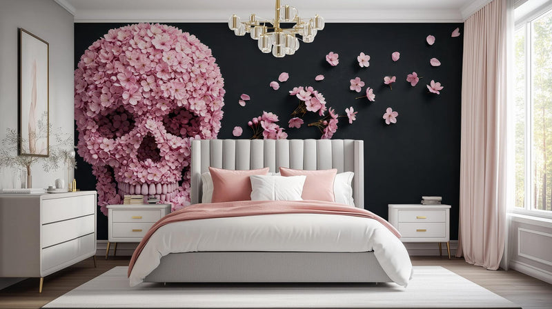 Contemporary Black wallpaper for Bedroom