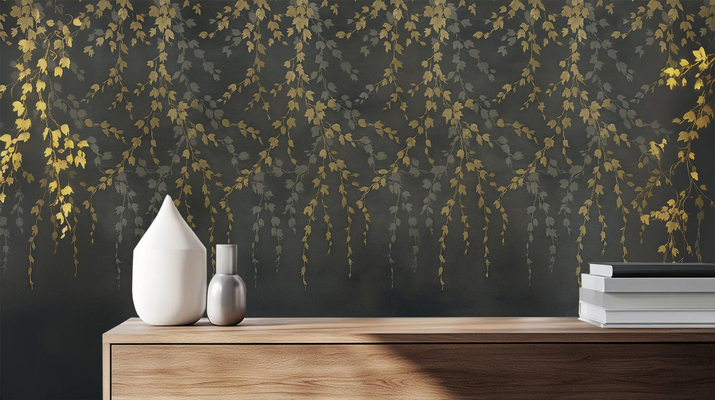 Contemporary Black wallpaper for Bedroom