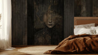 Contemporary Black wallpaper for Bedroom