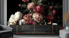 Contemporary Black wallpaper for Living Room