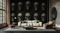 Contemporary Black wallpaper for Living Room