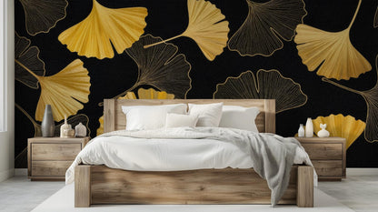 Modern Black wallpaper for Bedroom
