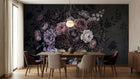 Modern Black wallpaper for Dining Room