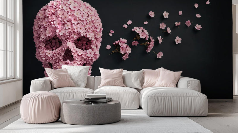 Modern Black wallpaper for Living Room