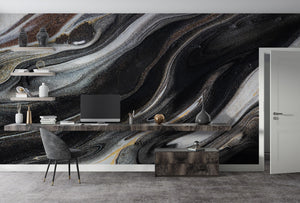 Modern Black wallpaper for Office