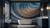 Fluid Wave Pattern Wallpaper