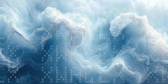 Oceanic Wave Dance Wallpaper
