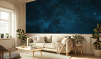 Contemporary Blue wallpaper for Bedroom