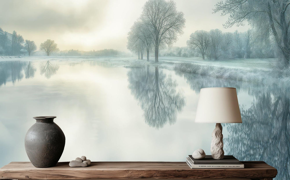 Contemporary Blue wallpaper for Bedroom