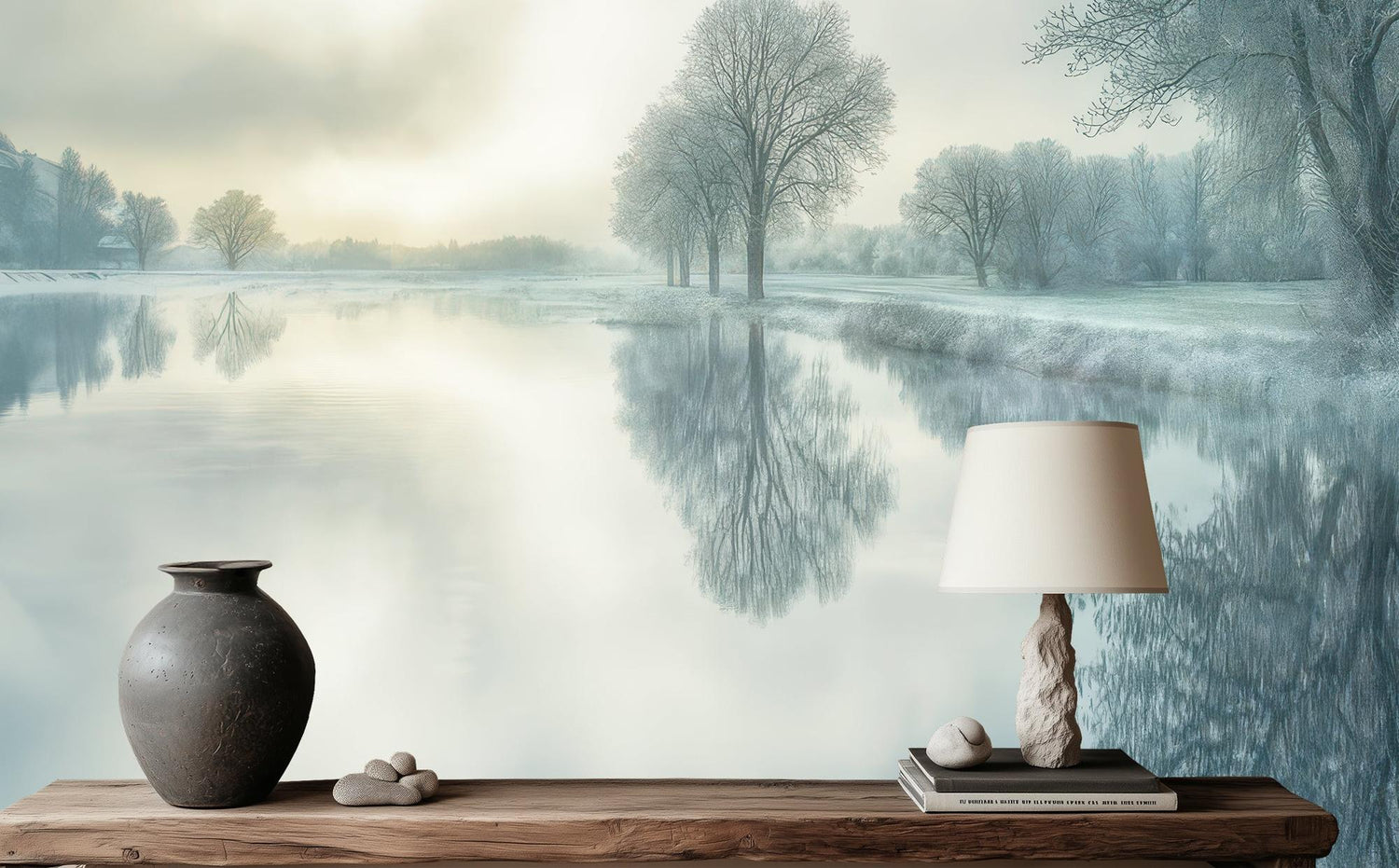 Contemporary Blue wallpaper for Bedroom