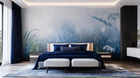 Contemporary Blue wallpaper for Bedroom