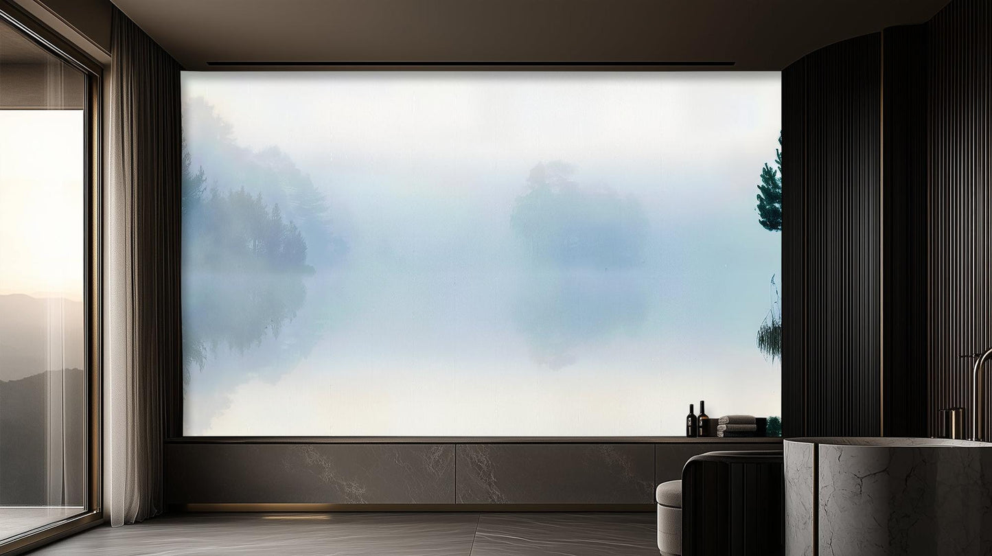 Contemporary Blue wallpaper for Bedroom