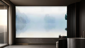 Contemporary Blue wallpaper for Bedroom