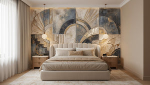 Modern Blue wallpaper for Bedroom