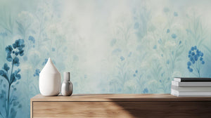 Modern Blue wallpaper for Bedroom