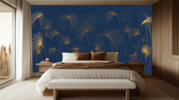 Modern Blue wallpaper for Bedroom
