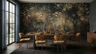 Vintage Blue wallpaper for Dining Room