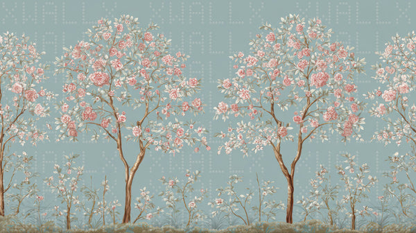 Şeftali Blossom Ağacı Duvar kağıdı - Sample