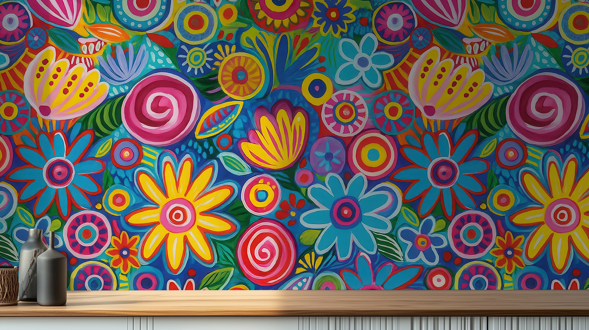 Contemporary Bright wallpaper for Kids